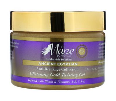 Mane Choice, Ancient Egyptian, Glistening Gold Twisting Gel, 12 fl oz (354 ml)