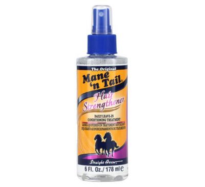 Mane 'n Tail, Hair Strengthener, Daily Leave-In Conditioning Treatment, 6 fl oz (178 ml)