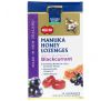 Manuka Health, Manuka Honey Lozenges, Blackcurrant, MGO 400+, 15 Lozenges