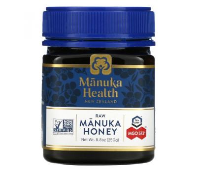 Manuka Health, мед мануки, MGO 573+, 250 г (8,8 унції)