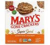 Mary's Gone Crackers, Super Seed, зернові крекери, асорті, 156 г (5,5 унції)