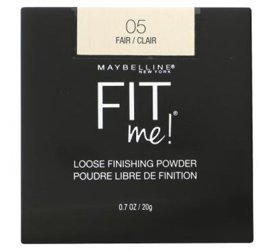 Maybelline, Fit Me, Loose Finishing Powder, 05 Fair, 0.7 oz (20 g)