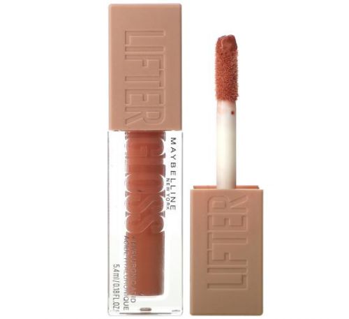Maybelline, Lifter Gloss With Hyaluronic Acid, 007 Amber, 0.18 fl oz (5.4 ml)