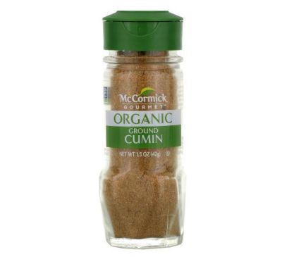 McCormick Gourmet, Organic, Ground Cumin, 1.5 oz (42 g)