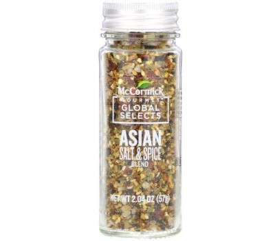 McCormick Gourmet Global Selects, Asian Salt & Spice Blend, 2.04 oz (57 g)