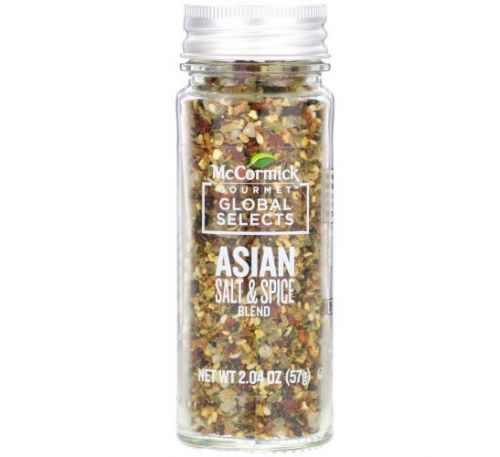 McCormick Gourmet Global Selects, Asian Salt & Spice Blend, 2.04 oz (57 g)
