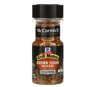McCormick Grill Mates, Brown Sugar Bourbon Seasoning, 3 oz (85 g)