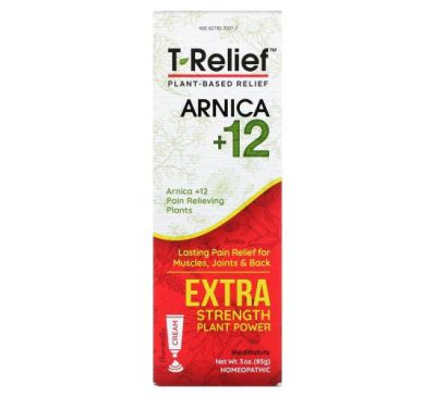 MediNatura, T-Relief, Extra Strength Plant Power Cream, Chamomilla, 3 oz (85 g)
