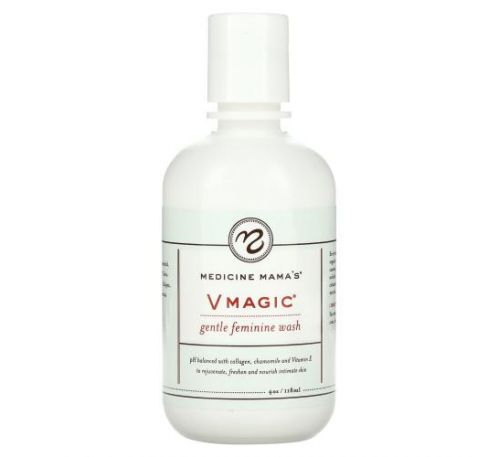 Medicine Mama's, VMagic, м’який гель для жіночої гігієни, 118 мл (4 унції)