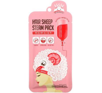 Mediheal, Hair Sheep Steam Pack, 1 Sheet