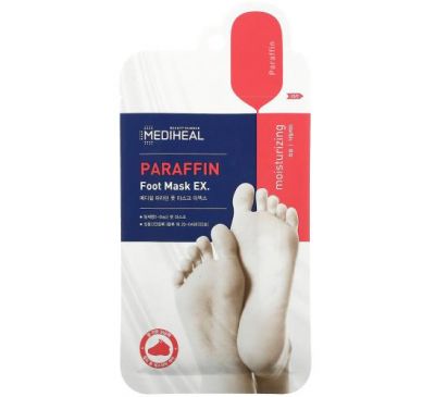 Mediheal, Paraffin Foot Mask EX, 1 Pair
