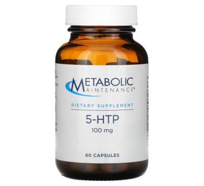 Metabolic Maintenance, 5-HTP, 100 mg, 60 Capsules