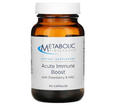 Metabolic Maintenance, Acute Immune Boost, 60 Capsules