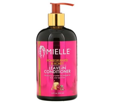 Mielle, Leave-In Conditioner, Pomegranate & Honey, 12 fl oz (355 ml)