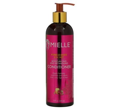 Mielle, Moisturizing and Detangling Conditioner, Pomegranate & Honey, 12 fl oz (355 ml)