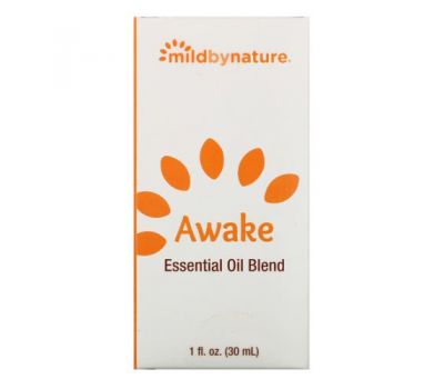 Mild By Nature, Awake, Essential Oil Blend, 1 oz