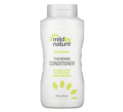 Mild By Nature, кондиціонер для густоти волосся, комплекс вітамінів групи B та біотин, цитрусовий аромат, 473 мл (16 рідк. унцій)