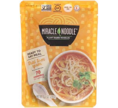 Miracle Noodle, Готовая еда, тайский том ям, 280 г (9,9 унции)