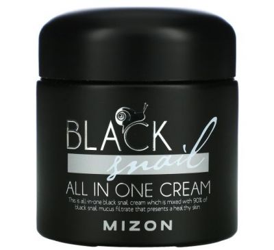 Mizon, универсальный крем из черной улитки, 5 мл (2,53 жидк. унций)