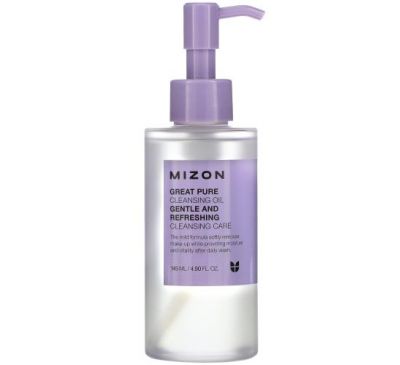 Mizon, Great Pure Cleansing Oil, 4.90 fl oz (145 ml)