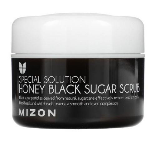 Mizon, Honey Black Sugar Scrub, 3.17 oz (90 g)