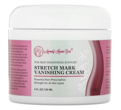 Mommy Knows Best, Stretch Mark Vanishing Cream , 4 fl oz (120 ml)