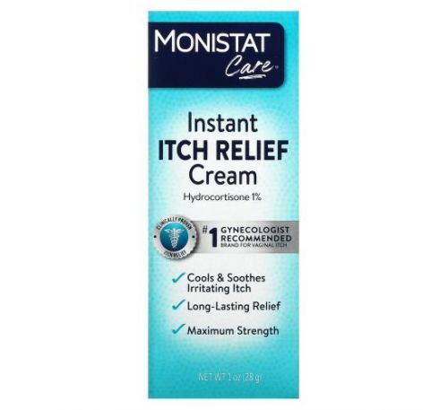 Monistat, Care, Insant Itch Relief Cream, 1 oz (28 g)