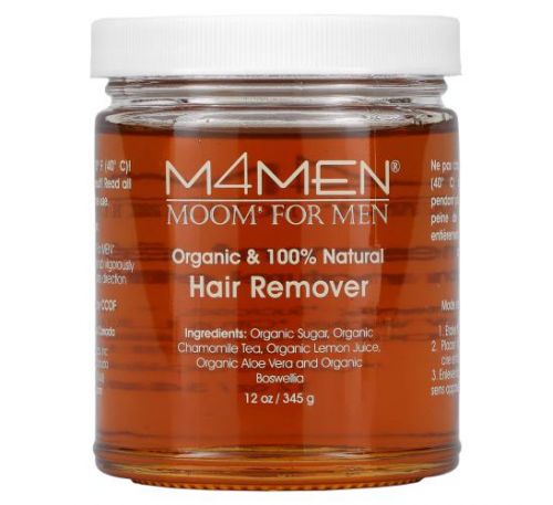 Moom, M4Men, Hair Remover, for Men, 12 oz (345 g)