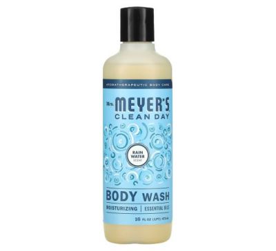 Mrs. Meyers Clean Day, Body Wash, Rain Water, 16 fl oz (473 ml)