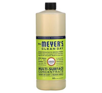 Mrs. Meyers Clean Day, Multi-Surface Concentrate, Lemon Verbena Scent, 32 fl oz (946 ml)