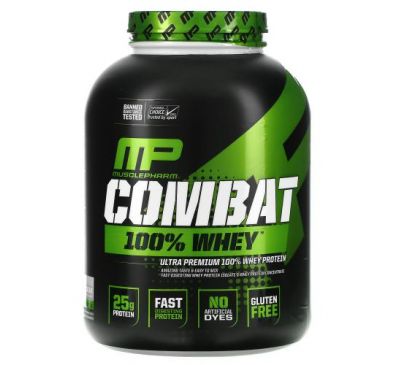 MusclePharm, Combat 100% Whey Protein, Cookies 'n' Cream, 5 lbs (2,269 g)