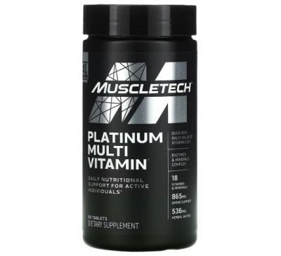 Muscletech, Platinum Multi Vitamin,  90 Tablets
