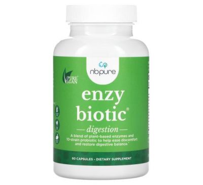 NB Pure, Enzybiotic , 60 Capsules