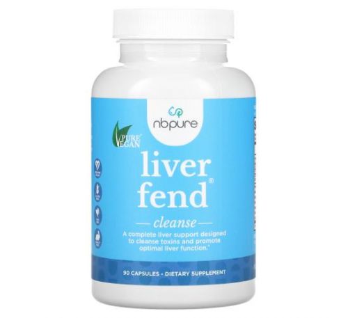 NB Pure, Liver Fend, Cleanse, 90 Capsules