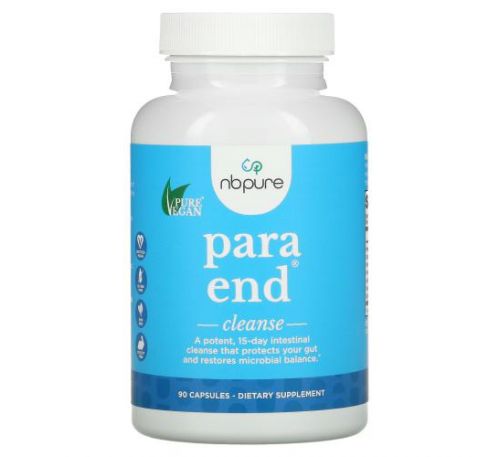 NB Pure, Para end, Cleanse, 90 Capsules