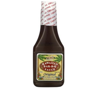 NOH Foods of Hawaii, Hawaiian Bar-B-Q Sauce, Original, 14.5 oz (411 g)