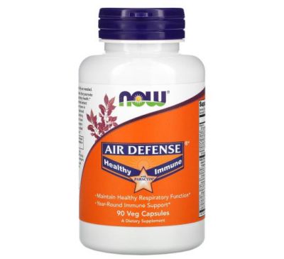 NOW Foods, Air Defense Healthy Immune with PARACTIN, 90 Veg Capsules