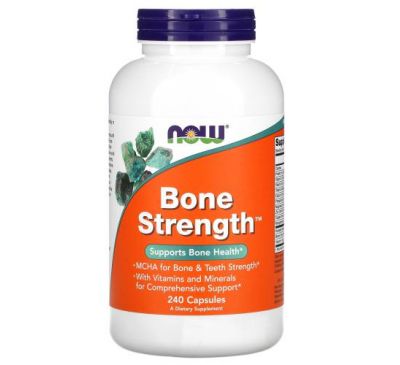 NOW Foods, Bone Strength, добавка для здоров'я кісток, 240 капсул