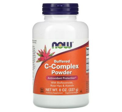 NOW Foods, Buffered C-Complex Powder, 8 oz (227 g)