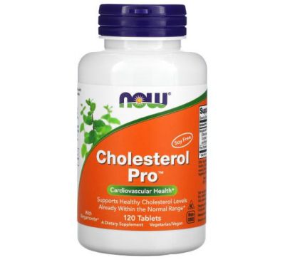 NOW Foods, Cholesterol Pro, 120 таблеток