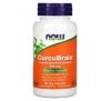 NOW Foods, CurcuBrain, Cognitive Support, 400 mg, 50 Veg Capsules