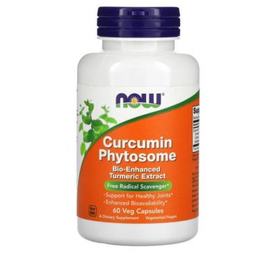 NOW Foods, Curcumin Phytosome, 60 Veg Capsules