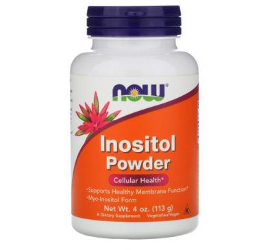 NOW Foods, Inositol Powder, 4 oz (113 g)