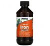 NOW Foods, Liquid Iron, 8 fl oz (237 ml)
