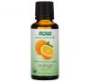 NOW Foods, Organic Essential Oils, Orange, 1 fl oz (30 ml)