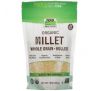 NOW Foods, Organic Millet Whole Grain, Gluten Free, 16 oz (454 g)