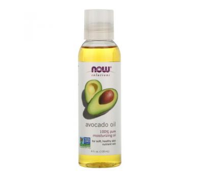 NOW Foods, Solutions, Avocado Oil, 4 fl oz (118 ml)