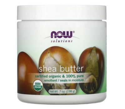 NOW Foods, Solutions, Shea Butter, 7 oz (198 ml)