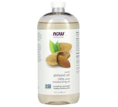 NOW Foods, Solutions, Sweet Almond Oil, 32 fl oz (946 ml)