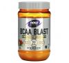 NOW Foods, Sports, BCAA Blast, Natural Raspberry, 21.16 oz (600 g)